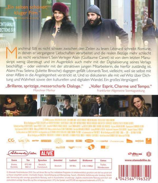 Filmcover mit einem Paar in einer Stadtszene. Titel: Almodóvar Film Alive.