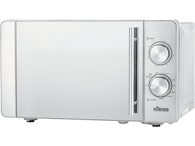 KOENIG B01106 Classic - Mikrowelle (Silber)