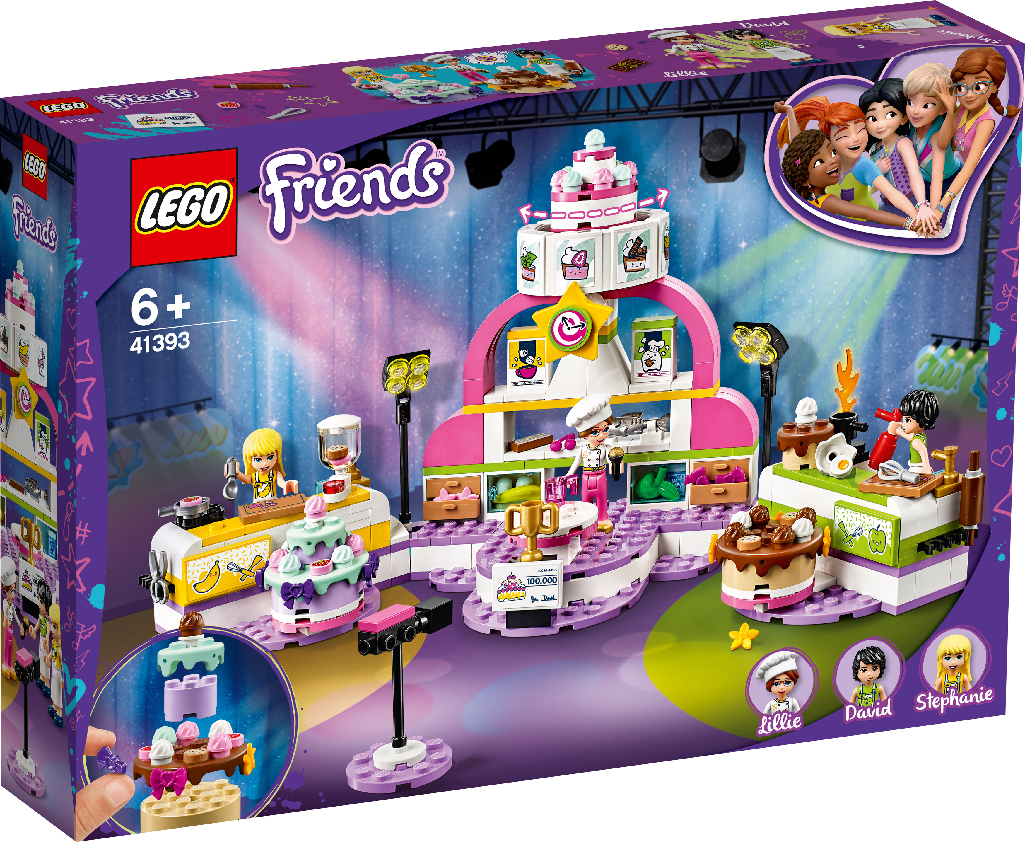 LEGO 41393 Die große Backshow Bausatz, Mehrfarbig