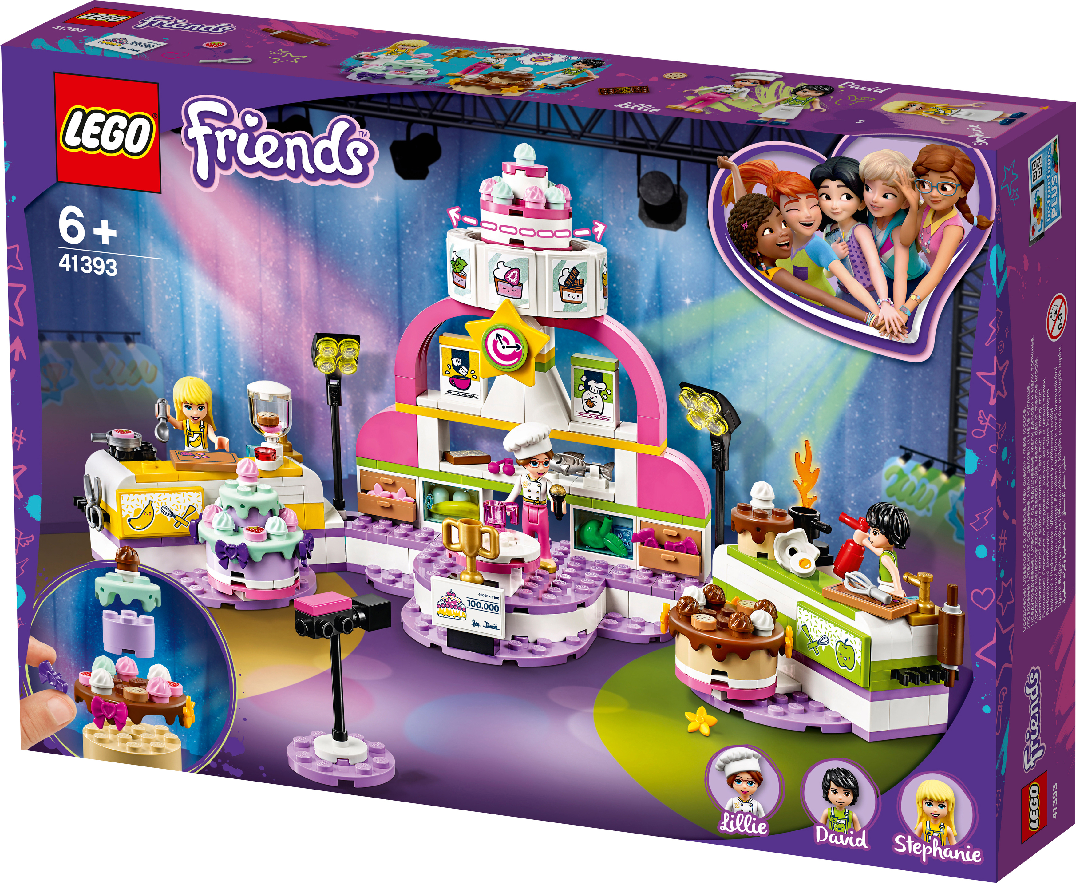 LEGO 41393 Die große Backshow Bausatz, Mehrfarbig