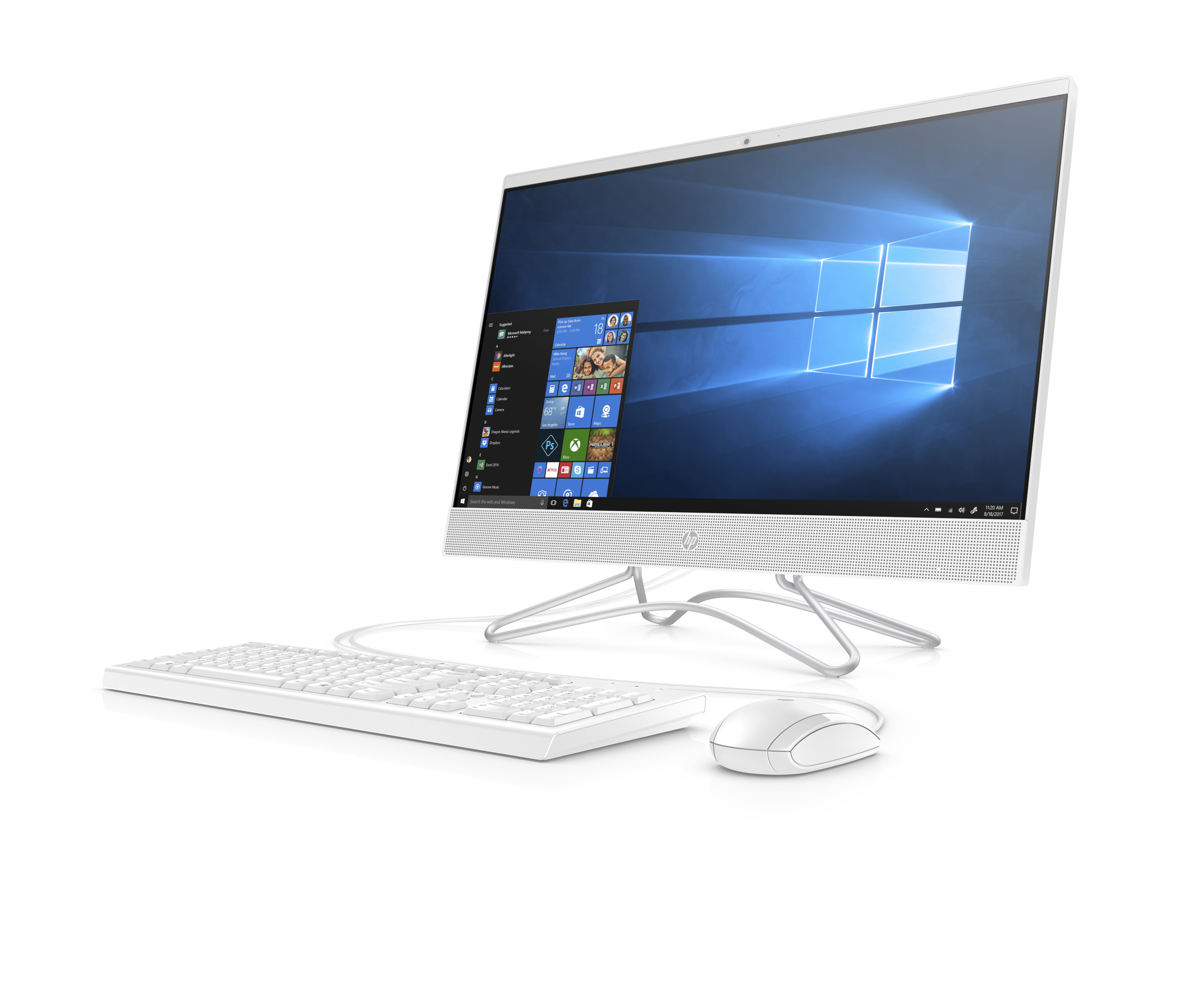 HP 8UH11EA 24-f0057nt Intel Core i5-9400T All in One PC Beyaz