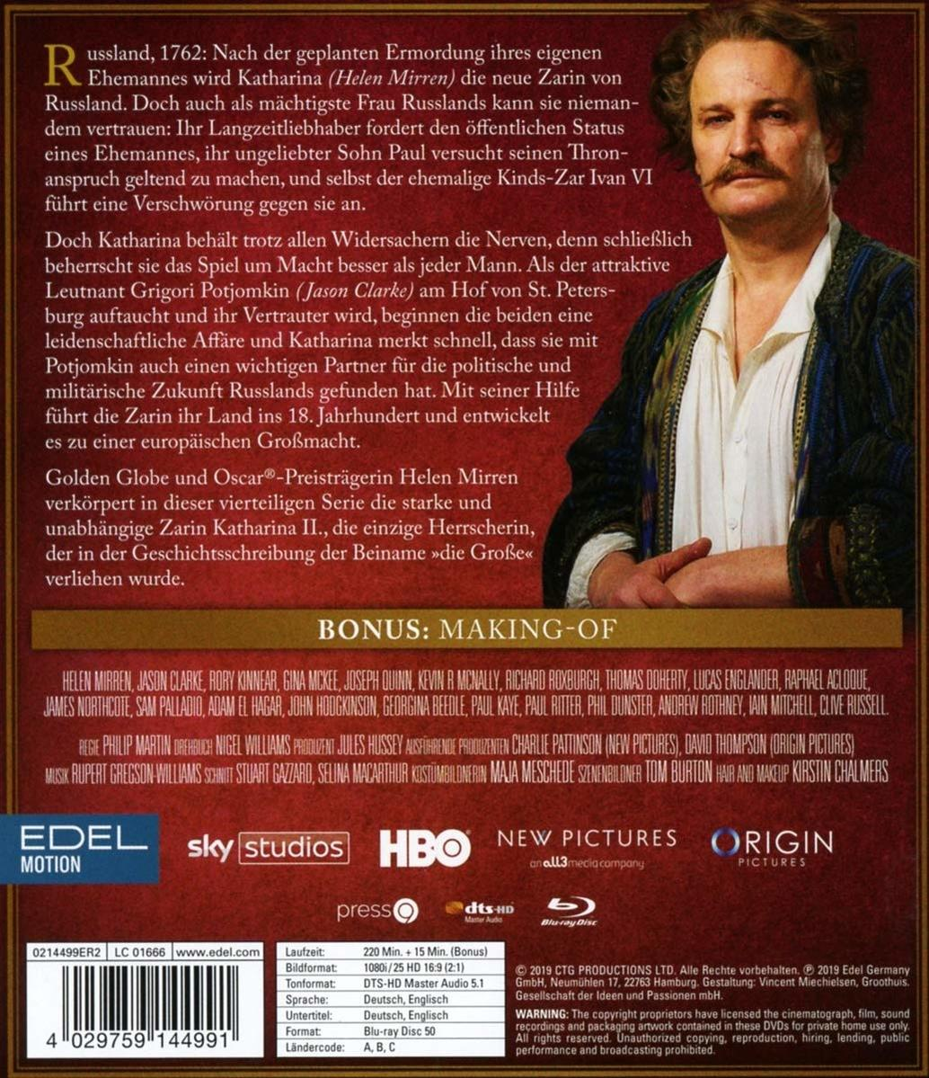 DVD-Cover eines Films. Ein Mann mit Schnurrbart ist im Vordergrund. Text auf Deutsch ist vorhanden.