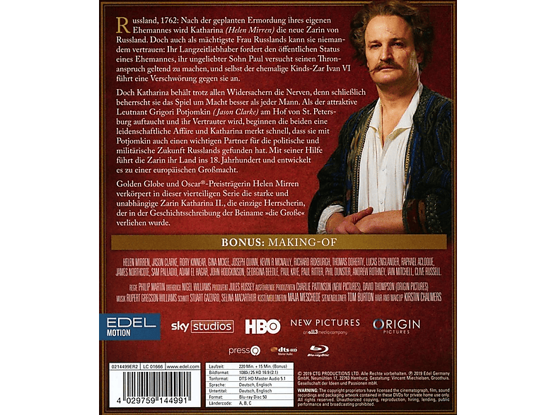 Thumbnail - Catherine The Great Blu-ray