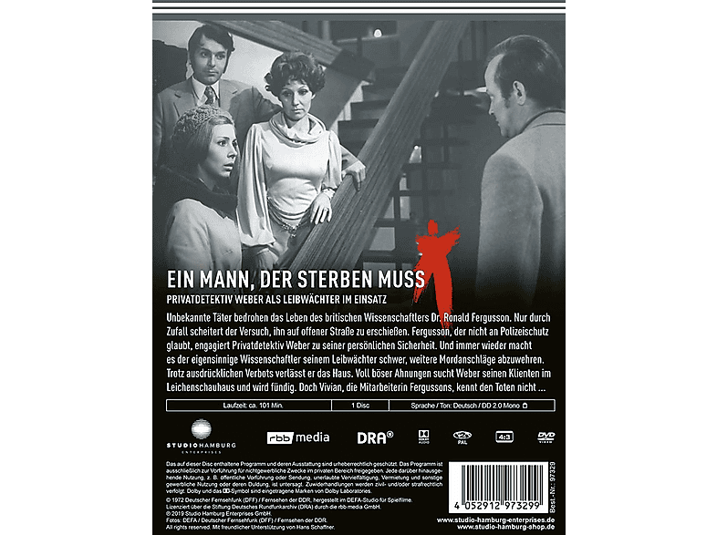 Thumbnail - Ein Mann, der sterben muss (DDR TV-Archiv) DVD
