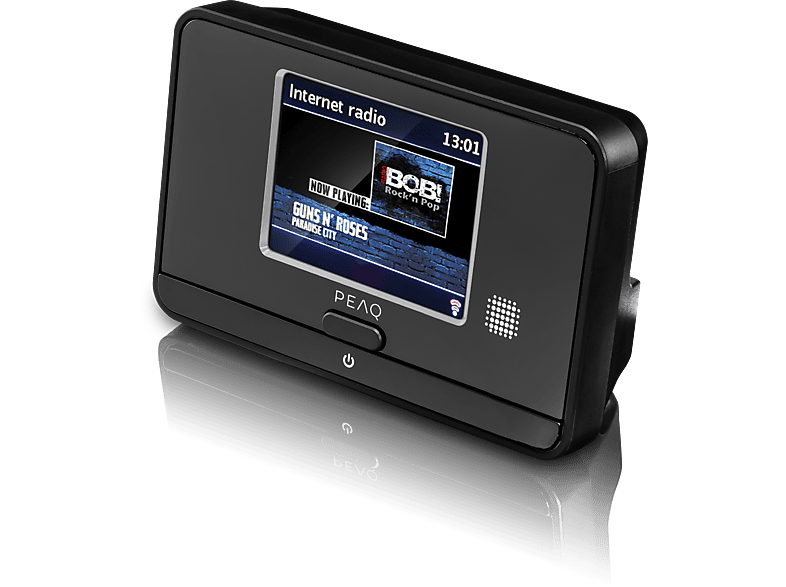 PEAQ PDR10BT-B Digitalradio, DAB+, Bluetooth, FM, Radio, Schwarz Internet