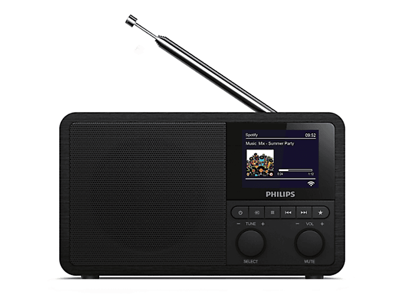 PHILIPS PR 802 DAB, Radio, AM, FM, DAB+