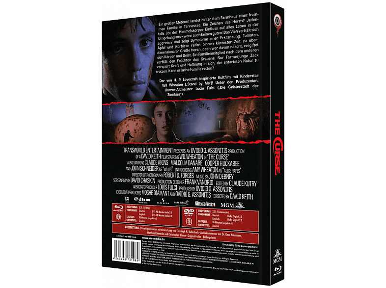 The Curse Mediabook Dvd Blu Ray Dvd