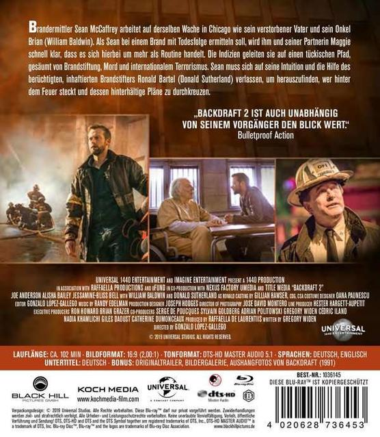 Backdraft 2 Blu-ray