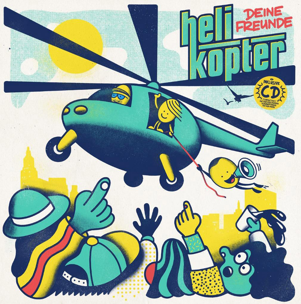 Deine Freunde - Helikopter  - (CD)
