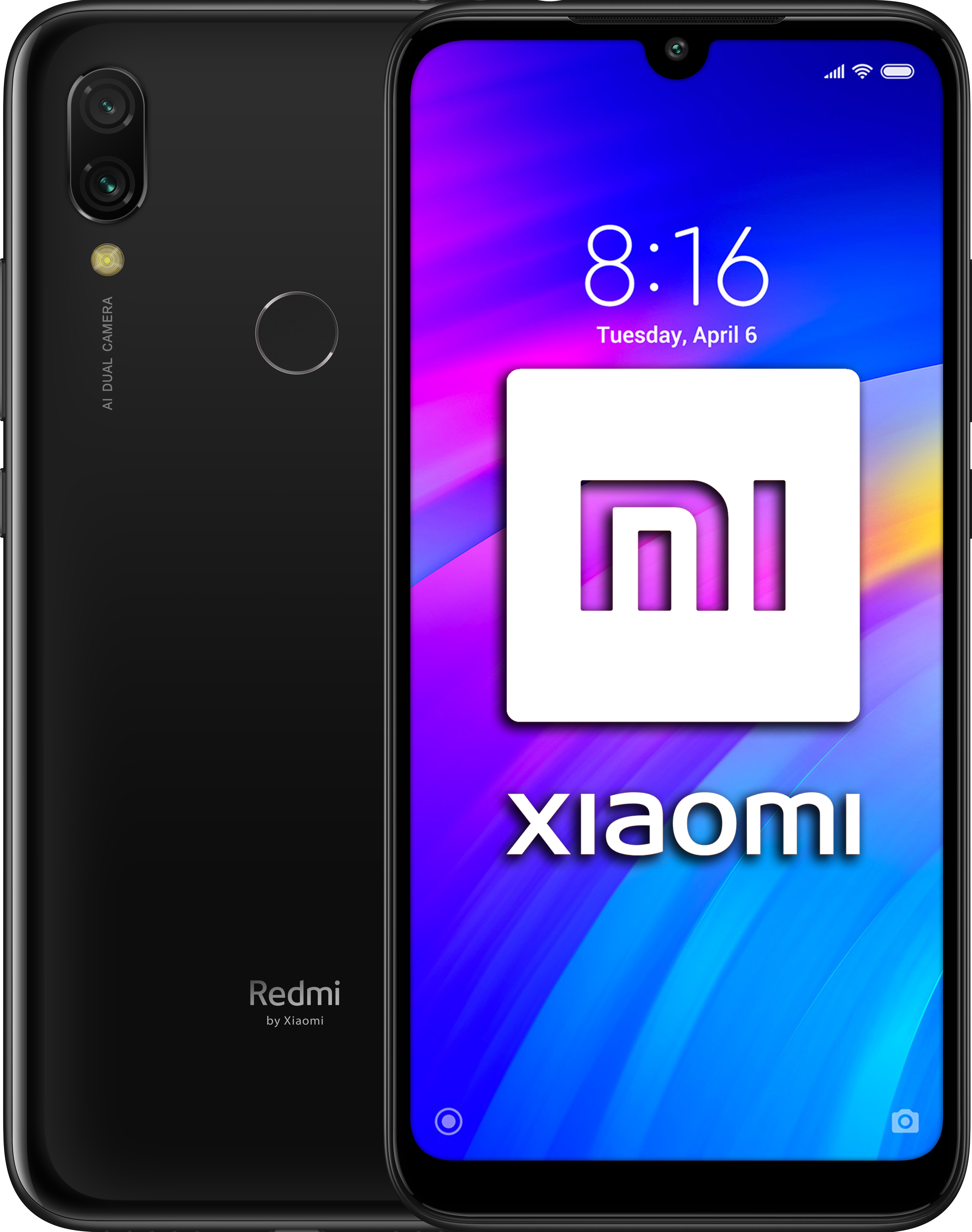 Móvil - Xiaomi Redmi 7, Negro, 32 GB, 3 GB RAM, 6.26", Snapdragon 632, 4000 mAh, Android