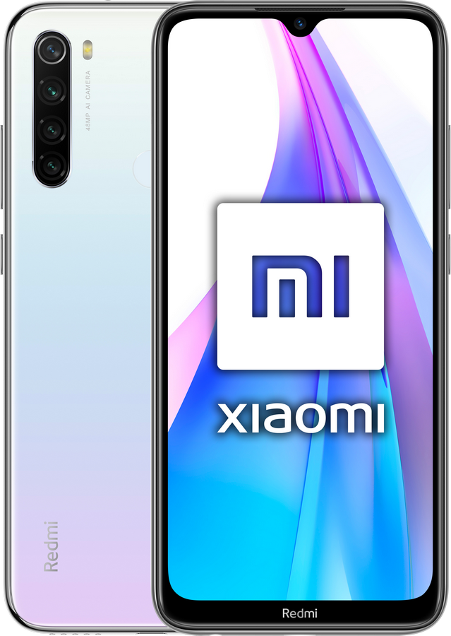 Móvil - Xiaomi Redmi Note 8T, Blanco, 64 GB, 4 GB RAM, 6.3" Full HD+, Snapdragon 665, 4000 mAh, Android