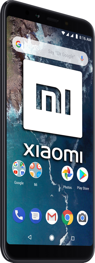 Móvil - Xiaomi Mi A2, Negro, 64 GB, 4 GB RAM, 5.99", Snapdragon 660 AIE, 3010 mAh, Android