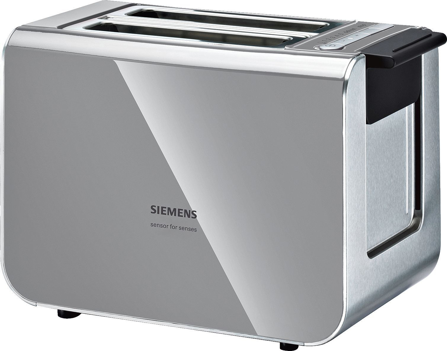SIEMENS TT86105 sensor for senses Toaster Urban grey/Schwarz (860 Watt, Schlitze: 2)
