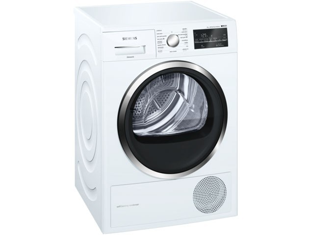 Secadora - Siemens WT47G439EE, 65 dB, 9kg, Blanco