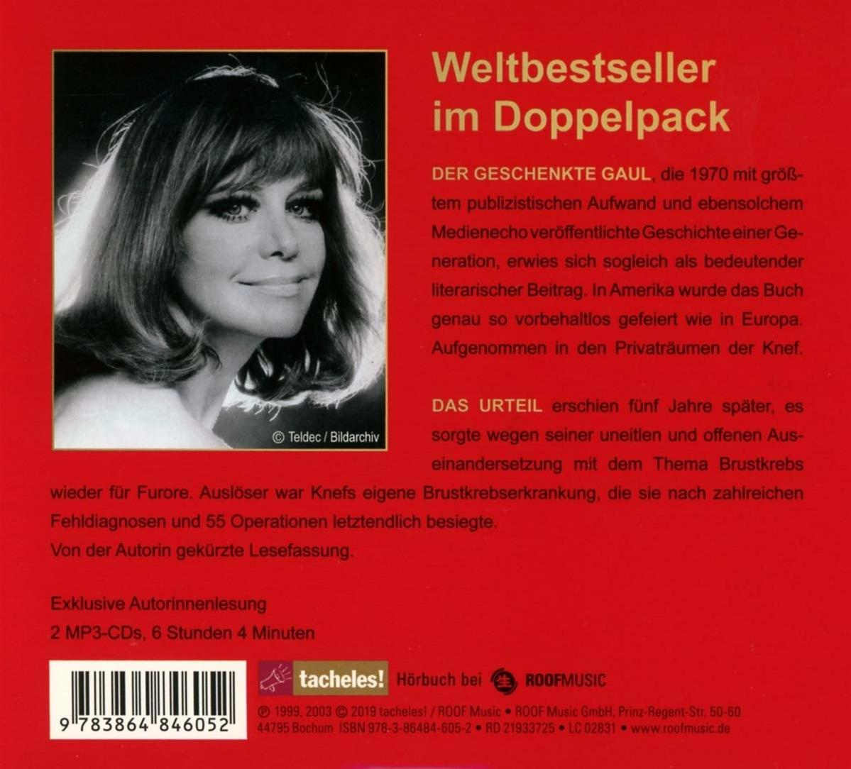 Hildegard Knef - Der Geschenkte Gaul & Das Urteil (2 x MP3-CDs)  - (MP3-CD)