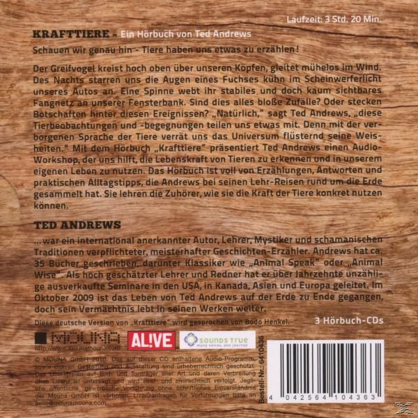 Ted Andrews - Krafttiere: Die Bedeutung Unserer Tierbegegnungen. Schamanis  - (CD)