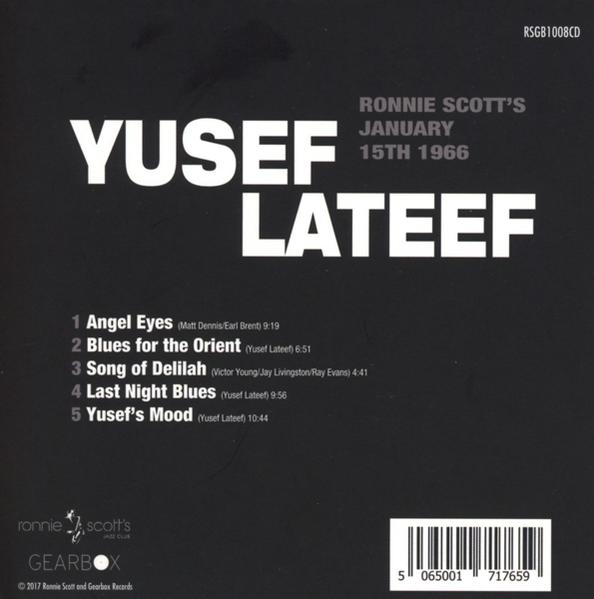 Yusef Lateef - Live At Ronnie Scott's  - (CD)