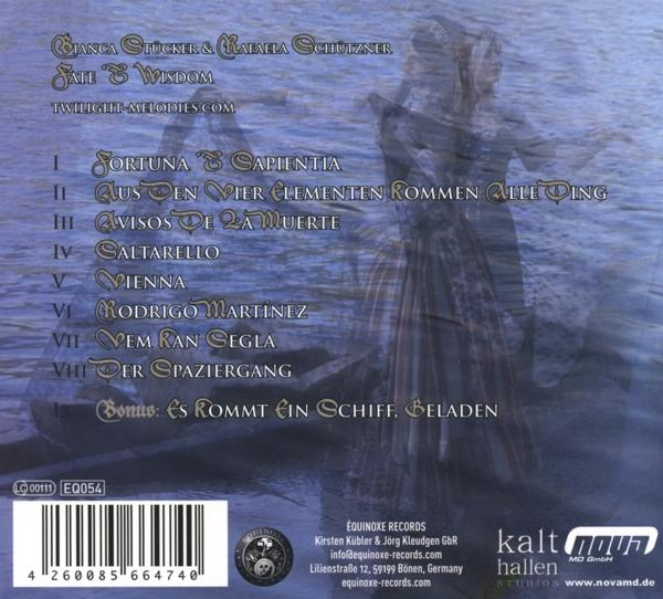 Bianca Stücker & Rafaela Schützner - Fate And Wisdom  - (CD)