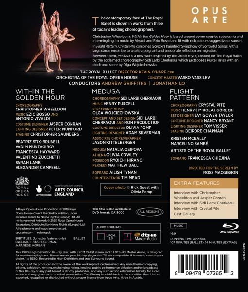 Jonathan Lo, Orchestra Of The Royal Opera House - Within the Golden Hour/Medusa/Flight Pattern  - (Blu-ray)