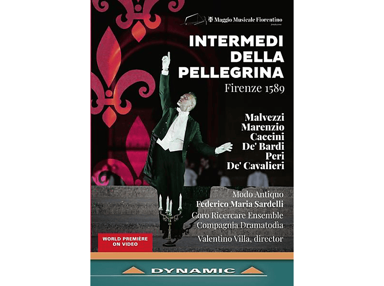 Federico Maria Sardelli / Modo INTERMEDI - FIRENZE 1589 (DVD) - Antiquo DELLA PELLEGRINA