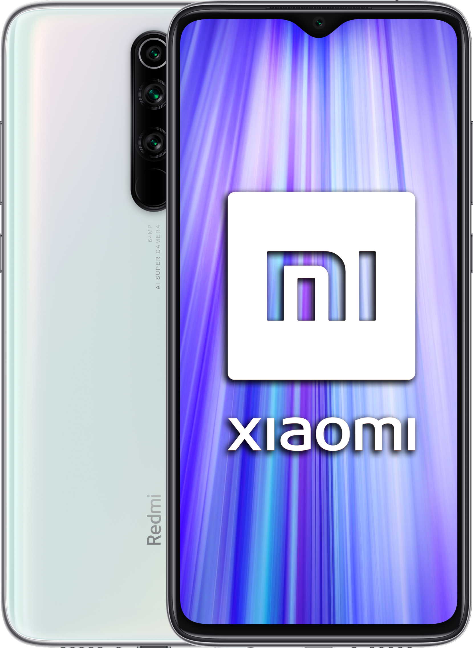 Móvil - Xiaomi Redmi Note 8 Pro, Blanco, 128 GB, 6 GB RAM, 6.53" Full HD+, Helio G90T, 4500 mAh, Android