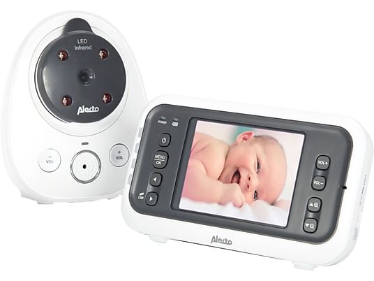 ALECTO DVM-77 - Babyphone (Bianco/Grigio)