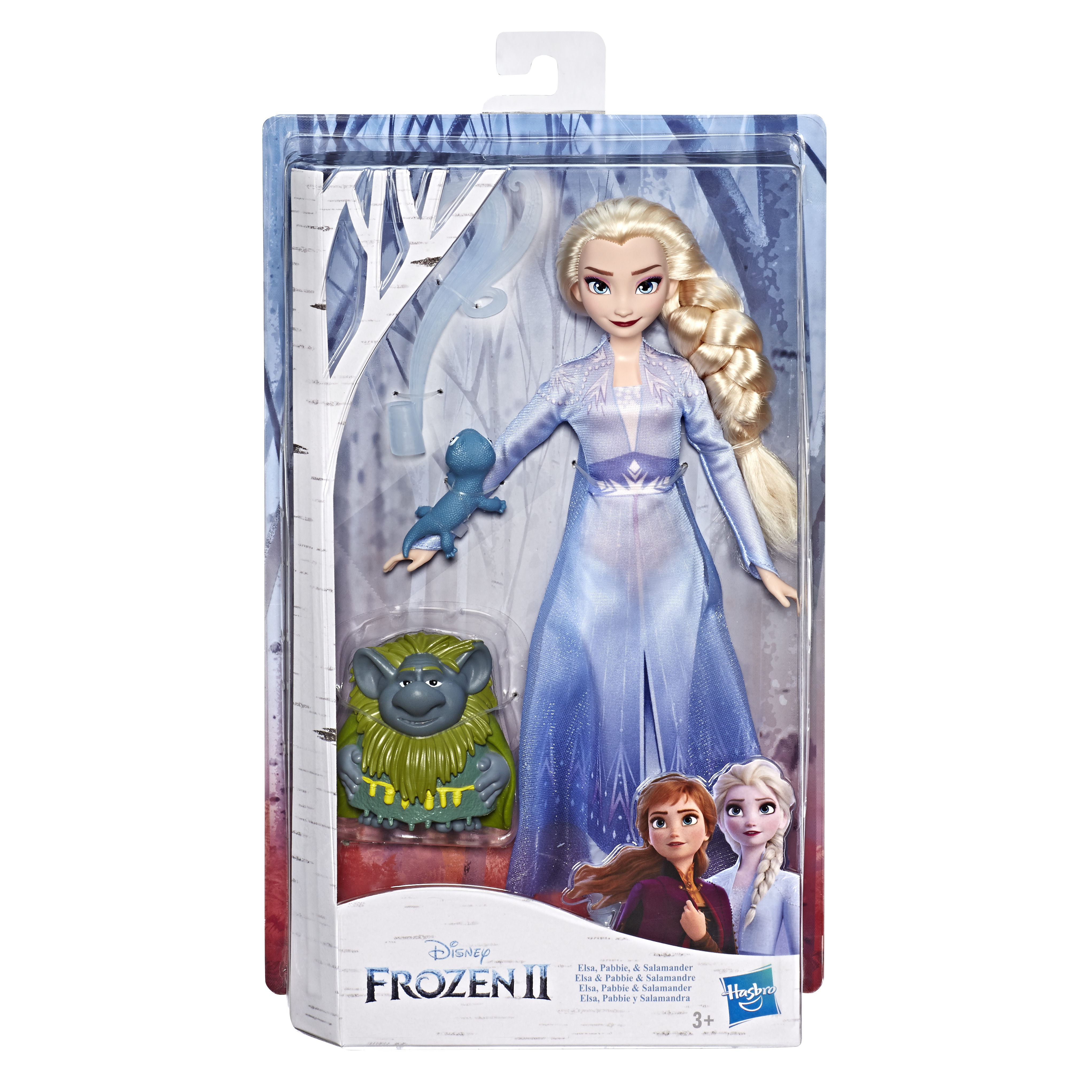 HASBRO Disney Die Eiskönigin Elsa Puppe im Reise-Outfit, inspiriert durch den Film Die Eiskönigin 2 Puppe Mehrfarbig