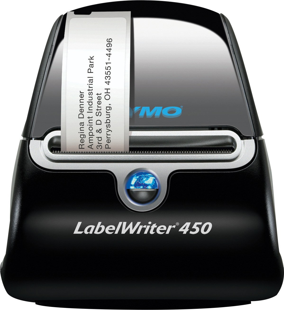 DYMO LabelWriter 450 Etikettendrucker Schwarz/Silber
