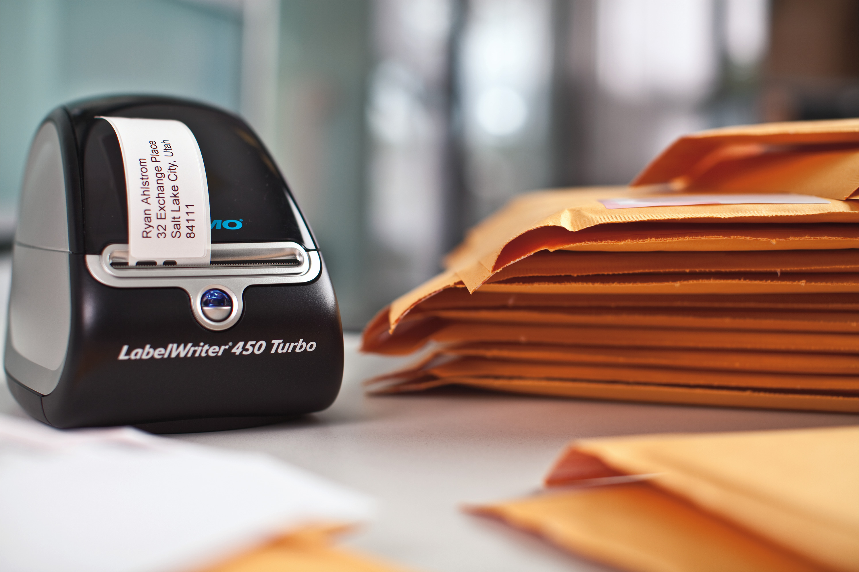 DYMO LabelWriter 450 Etikettendrucker Schwarz/Silber