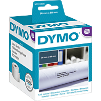 DYMO Etiketten groß Adressetiketten Weiß