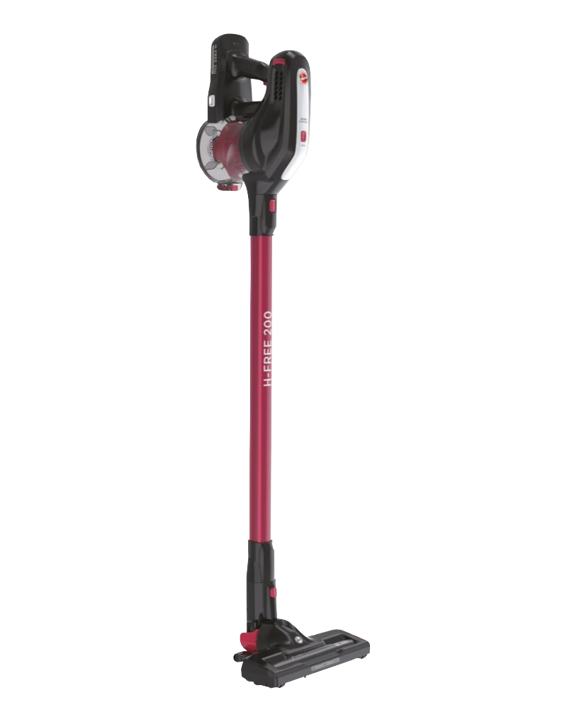 HOOVER H-FREE 200 - Aspirateur balai sans fil (Noir/Rouge)
