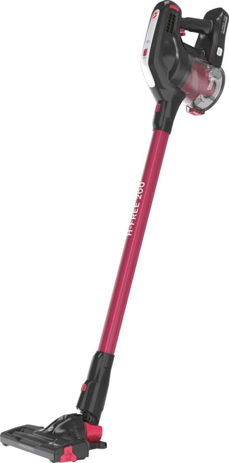 HOOVER H-FREE 200 - Aspirateur balai sans fil (Noir/Rouge)