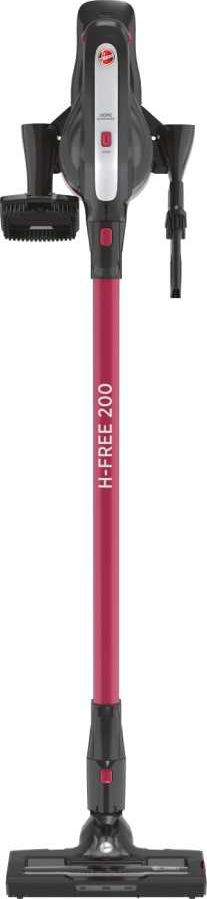 HOOVER H-FREE 200 - Aspirateur balai sans fil (Noir/Rouge)