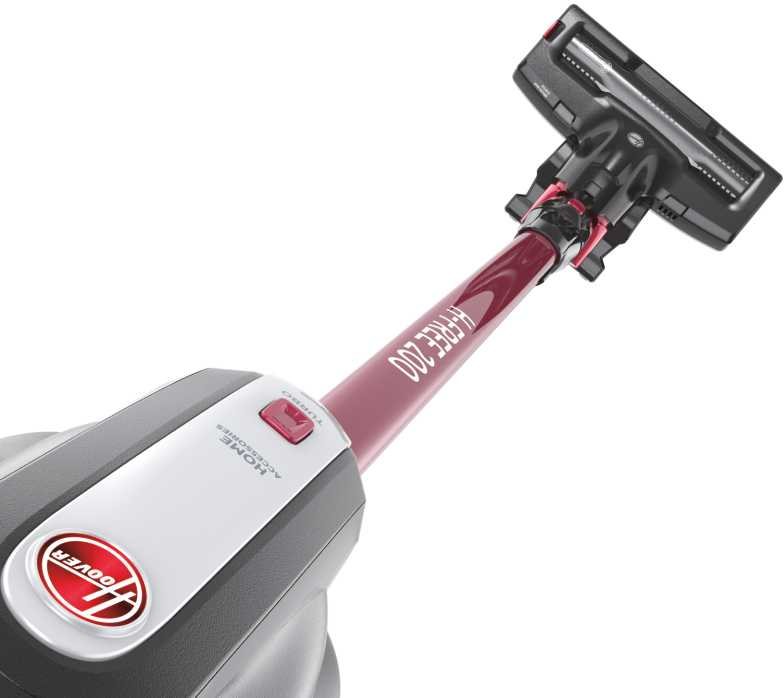 HOOVER H-FREE 200 - Aspirateur balai sans fil (Noir/Rouge)
