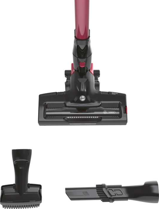 HOOVER H-FREE 200 - Aspirateur balai sans fil (Noir/Rouge)