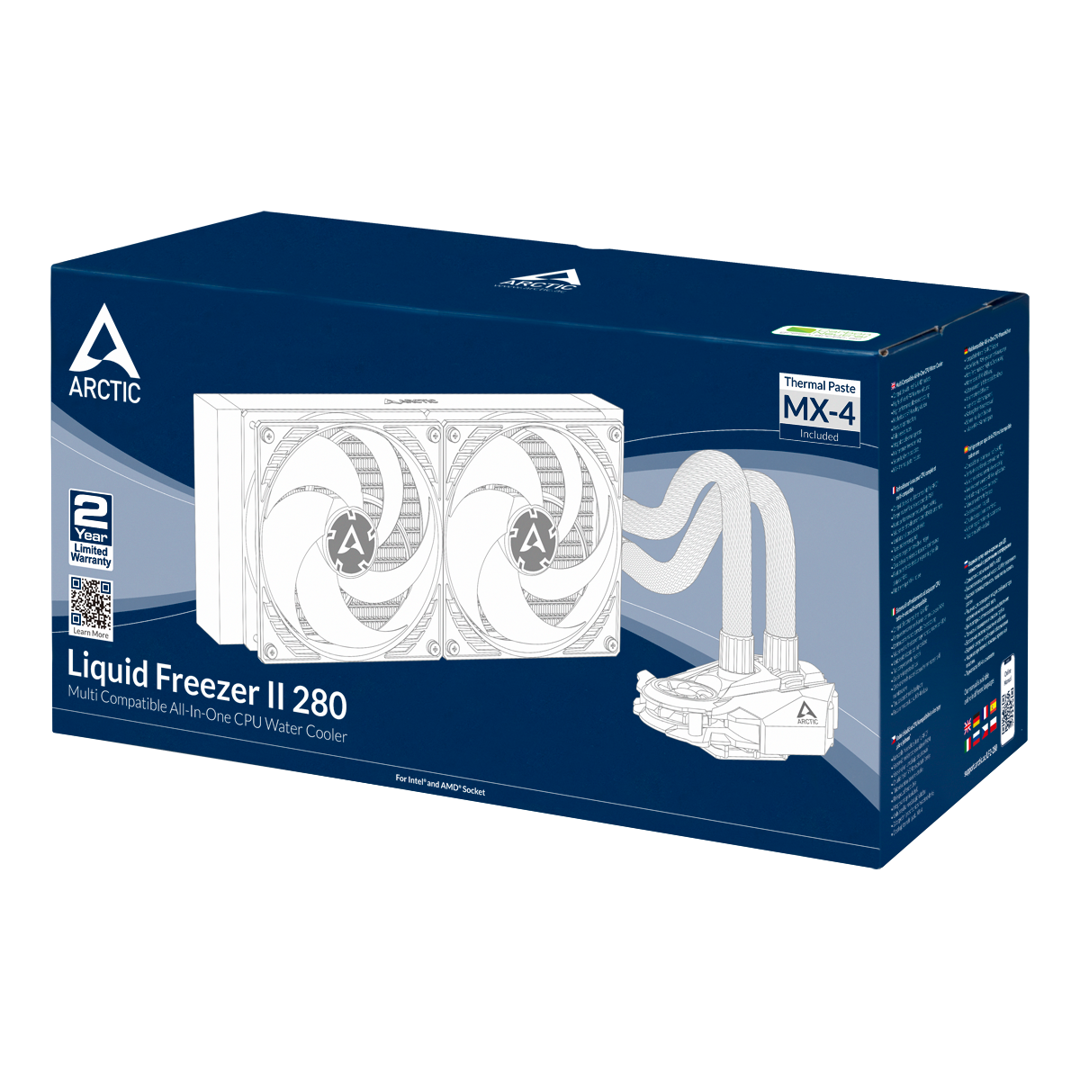 ARCTIC Liquid Freezer II 280 CPU Wasserkühlung, Schwarz