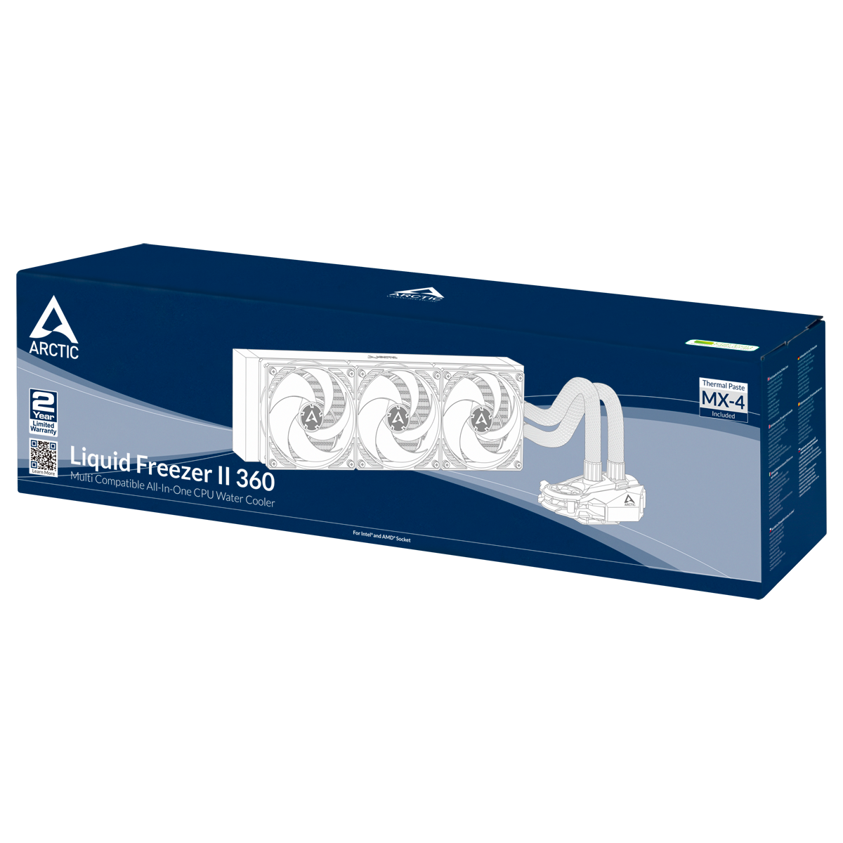 ARCTIC Liquid Freezer II 360 CPU Wasserkühlung, Schwarz