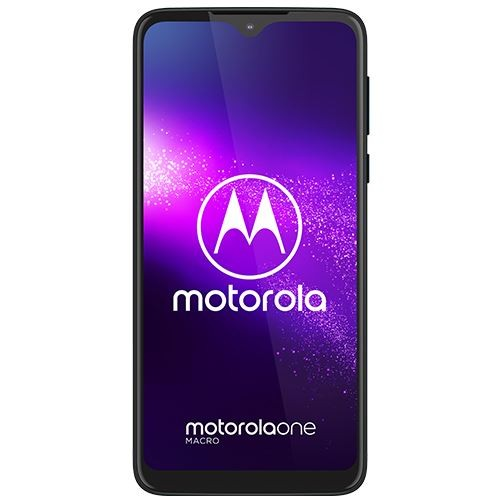 Móvil - Motorola One Macro, Azul, 64 GB, 4 GB RAM, 6.2" HD+, Cortex-A73, 4000 mAh, Android