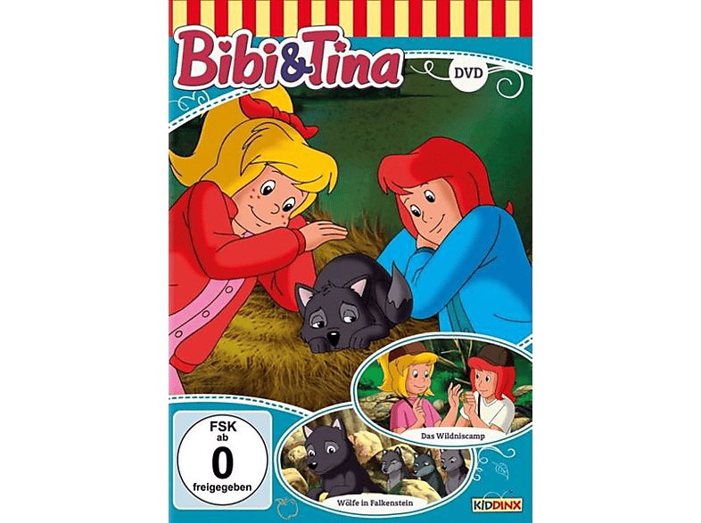 Bibi & - DVD Das Falkenstein in Wildniscamp+Wölfe Tina