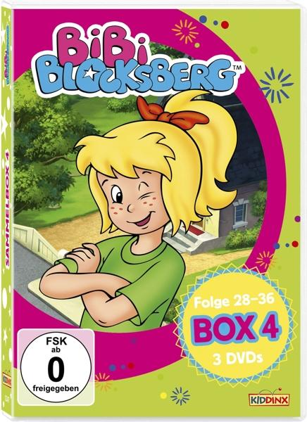 DVD-Cover: Cartoon-Mädchen zwinkert, mit Pferdeschwanz und Schleife. Box mit Text.