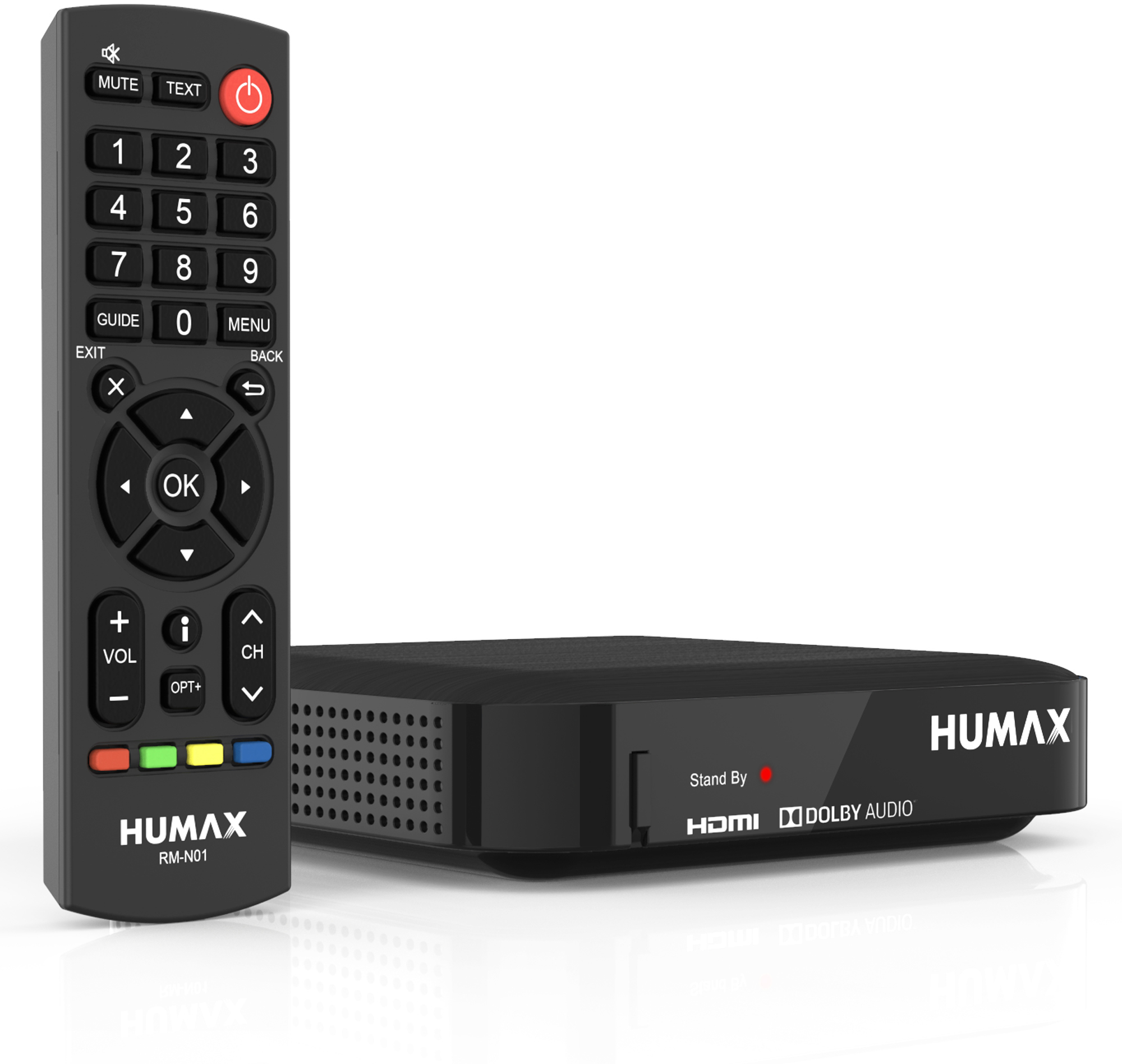 HUMAX Kabel HD Nano Kabelreceiver (HDTV, DVB-C, DVB-C2, Schwarz)
