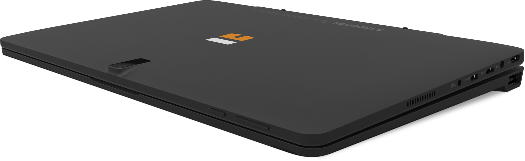 TREKSTOR Convertible Surftab Twin 10.1 Zoll, schwarz (39083) 2 in 1, 10,1 Zoll, WXGA Touchscreen, Intel® Celeron® Prozessor N4000
(4MB Cache, bis zu 2.60 GHz), 4 GB, 64 GB