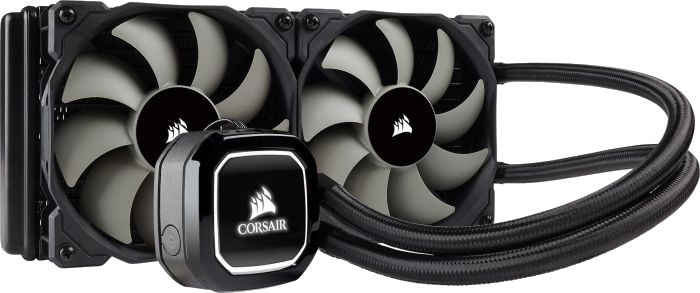 CORSAIR CPU Kühlung Hydro Series H100x, schwarz (CW-9060040-WW)