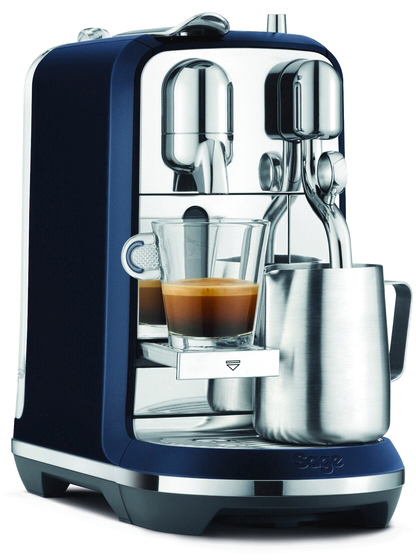 SAGE SNE800DBL2EGE1 Nespresso The Creatista Plus Kapselmaschine Dunkelblau