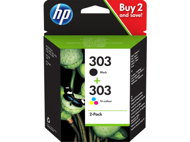 code schors Buitenshuis HP 303 Inktcartridge Zwart/Kleur kopen? | MediaMarkt