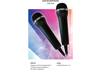 Vergelijken Oefenen nood DEEP SILVER Mikrofon für Karaoke Games (Lets Sing, Voice of Germany,  SingStar etc.) für PlayStation, Nintendo, XBOX One, USB Mikrofone , Schwarz  Nintendo WiiU / Wii Zubehör | MediaMarkt