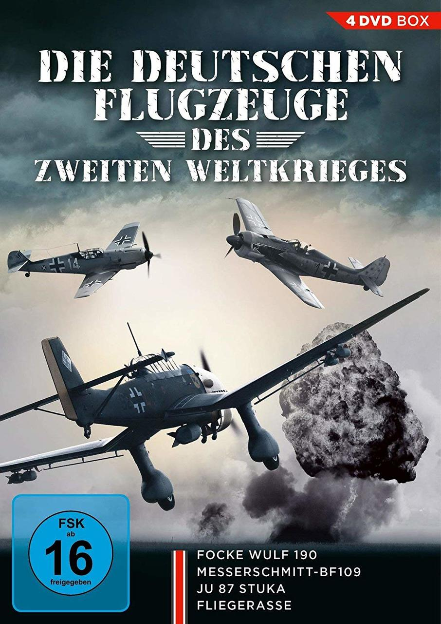 DVD Die deutschen Weltkrieges Flugzeuge des Zweiten