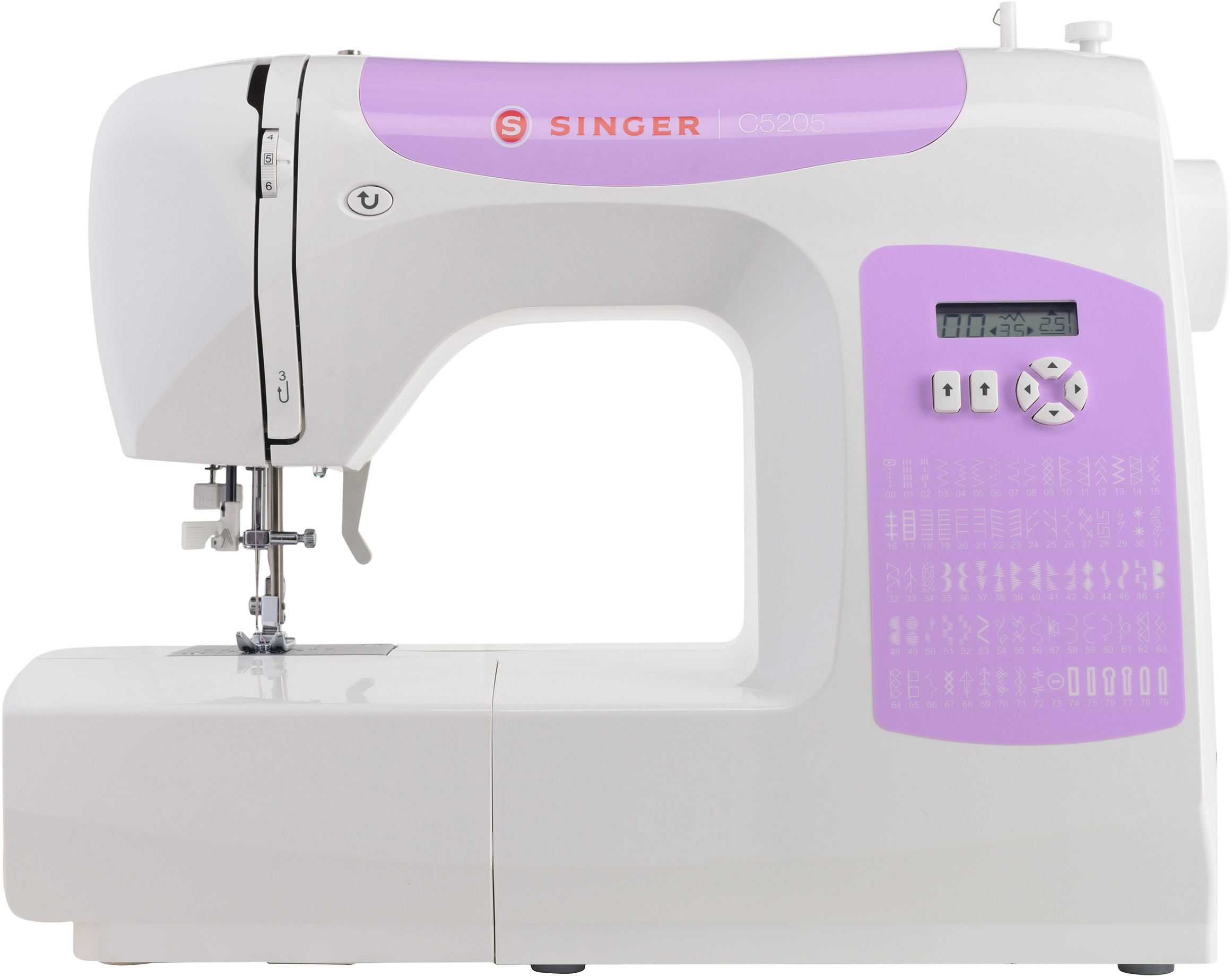 SINGER C5205 Freiarm-Nähmaschine (60 Watt)