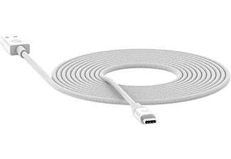 MOPHIE CABLE-USB-A TO USB-C 3M, WHITE