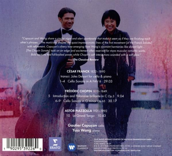 Albumcover: Zwei Personen mit Instrumenten. Text und Noten sind ebenfalls auf dem Cover.